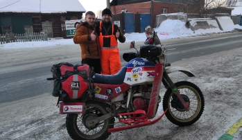 Non-freezing Polak rides to Oymiakon