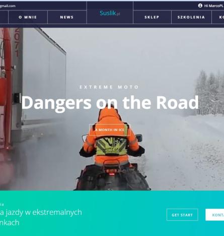 Web-site motorcycle adventurer suslik.pl